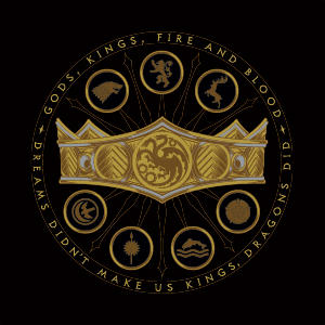 HBO House of the Dragon Crown and Sigils Wii (Includes 1 Controller) Skin